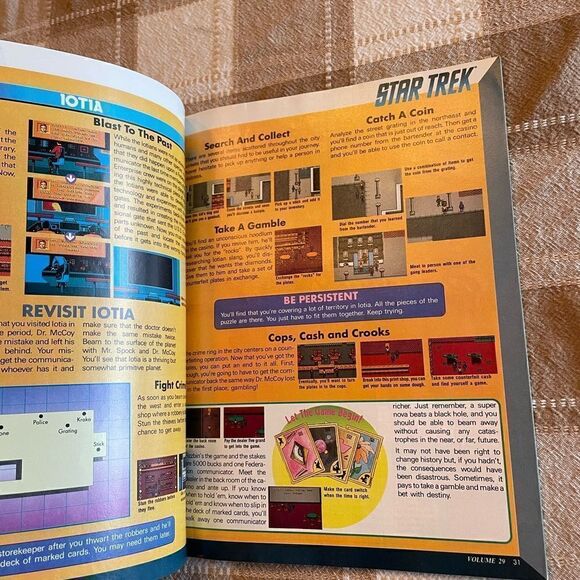 NINTENDO POWER VOLUME 29 STAR TREK - Picture 7 of 7